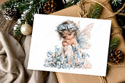 Cute Forest Fairy PNG Clipart Bundle, a Seasonal Illustration by Canvas Craft (Thumbnail 10 of 10)
