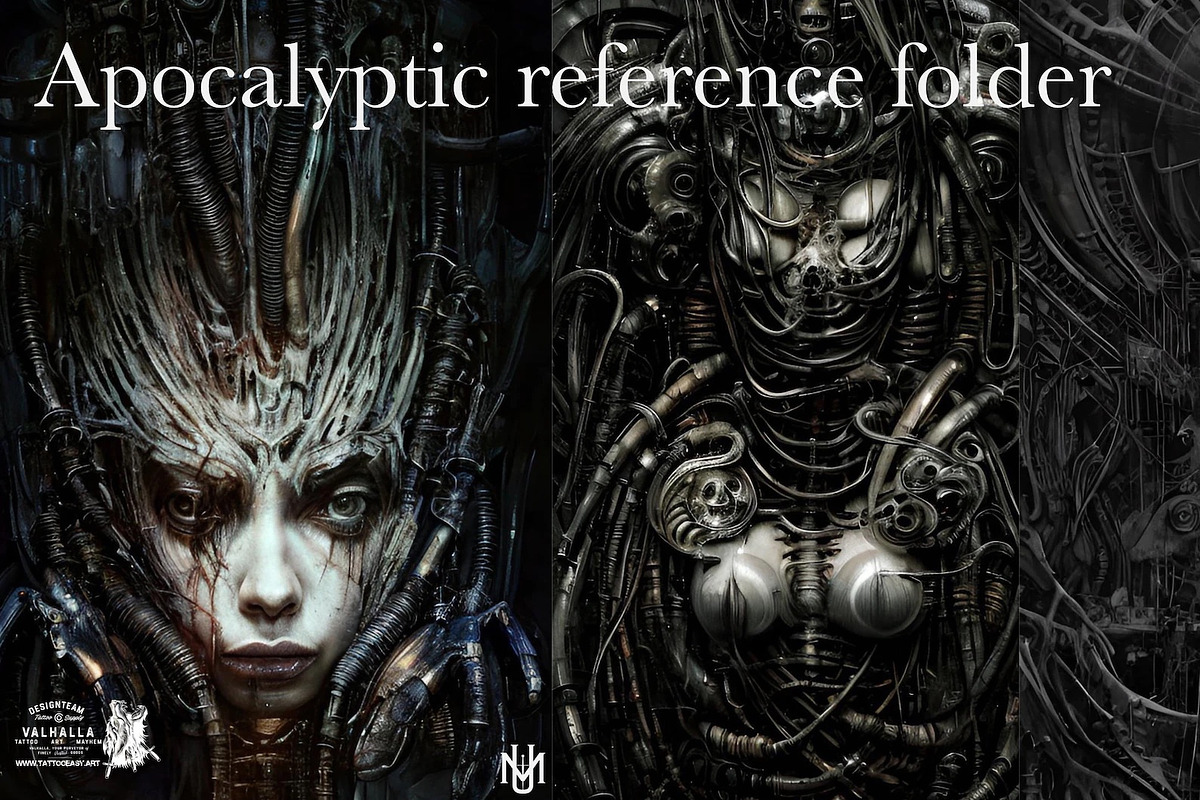 Post apocalyptic reference folder, an Illustration by Studio.Valhalla (Photo 1 of 5)