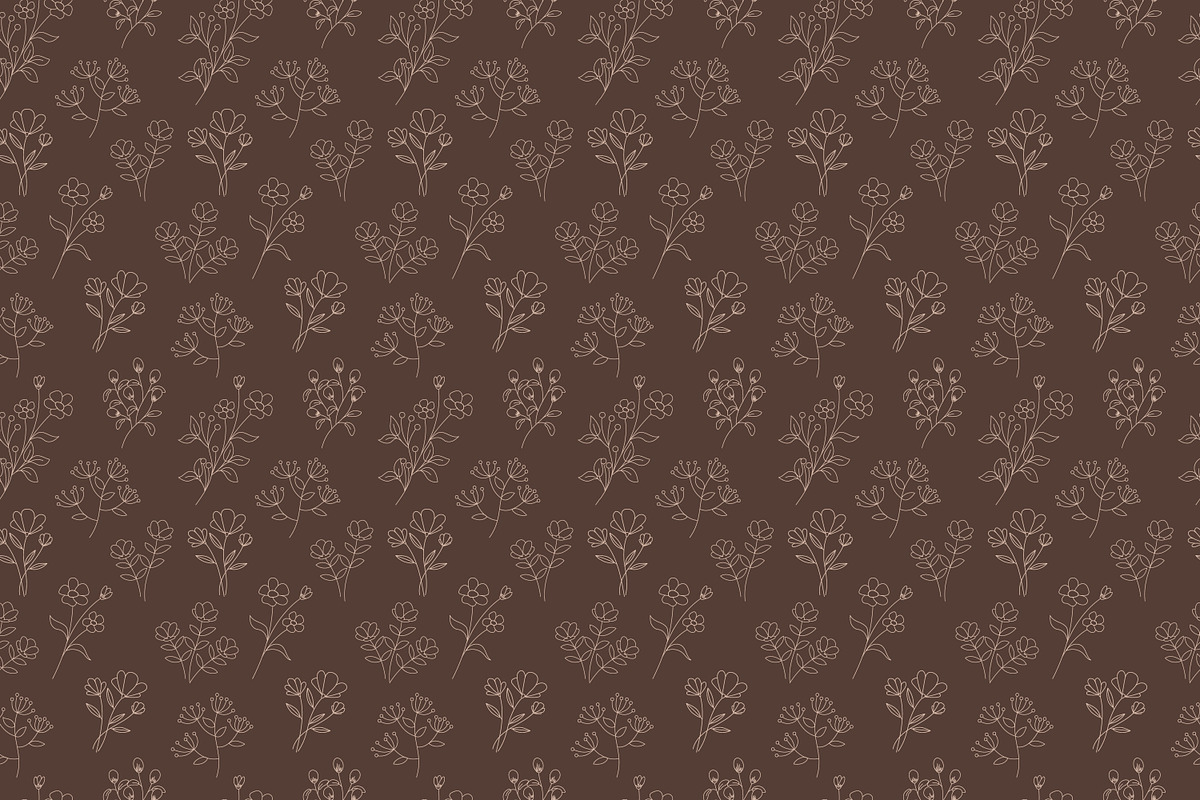 Seamless Pattern Line art, a Pattern Graphic by Saba Vector (Photo 3 of 3)