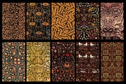 William Morris Vintage Pattern 6, a Graphic by ARTOZEN DIGITAL (Thumbnail 7 of 10)