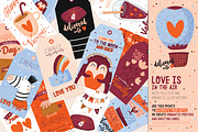 Valentines decorations PART 2, a Stationery Template by Ruslana Lubenets (Thumbnail 3 of 7)