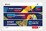 Sporty YouTube Banner for Athletes, a Social Media Template by twinstd (Thumbnail 2 of 2)