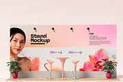 Exhibition Stand Mockup, an Advertising Mockup by Mego-studio (Thumbnail 1 of 3)