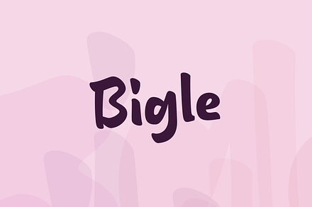 Bigle - Casual Typeface