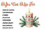 Scandinavian-inspired Christmas, a Seasonal Illustration by CreationArt (Thumbnail 5 of 7)