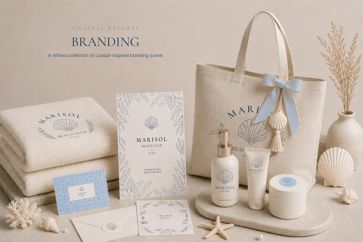 Ocean Muse — Coastal Branding Kit, an Object Graphic by AnnMsl Lab (Photo 6 of 7)