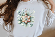 Christmas Wood and Botanicals clipar, an Illustration by Designworld (Thumbnail 2 of 5)