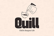 Quinia Retro - Boldextrude Food Font, a Sans Serif Font by Nirmana Visual (Thumbnail 8 of 15)