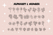 Daisy Bloom OTF Dingbats Font, a Symbol Font by DREAMs Soul G. (Thumbnail 2 of 2)