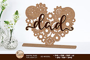Dad Decorative Multilayer Template, a Templates & Theme by LaserCutano (Thumbnail 1 of 8)