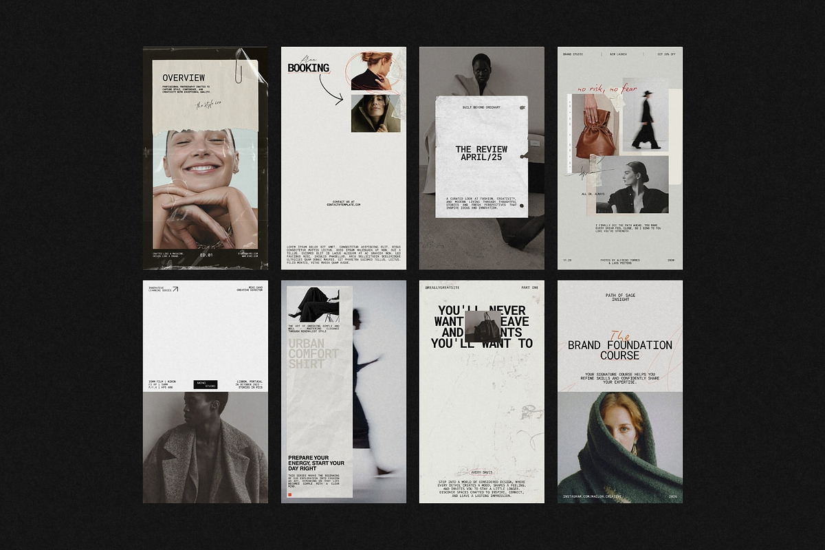 KYRO | Instagram STORIES Bundle, a Social Media Template by Crafted Pixel (Photo 6 of 10)