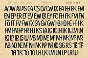 The Bangles - Vintage Sans Serif Fon, a Sans Serif Font by 177Studio (Thumbnail 7 of 10)