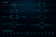 Sci Fi UI Elements, an Object Illustration by Olga Ryzychenko (Thumbnail 5 of 7)