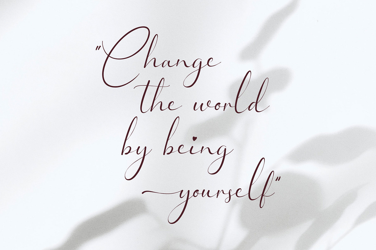 Kalidony - Lovely Font, a Script Font by Arterfak Project (Photo 7 of 14)