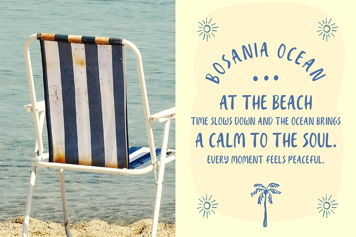 Coastal Beach - Handwritten Display, a Handwritten Font by dealitastudio (Photo 8 of 10)