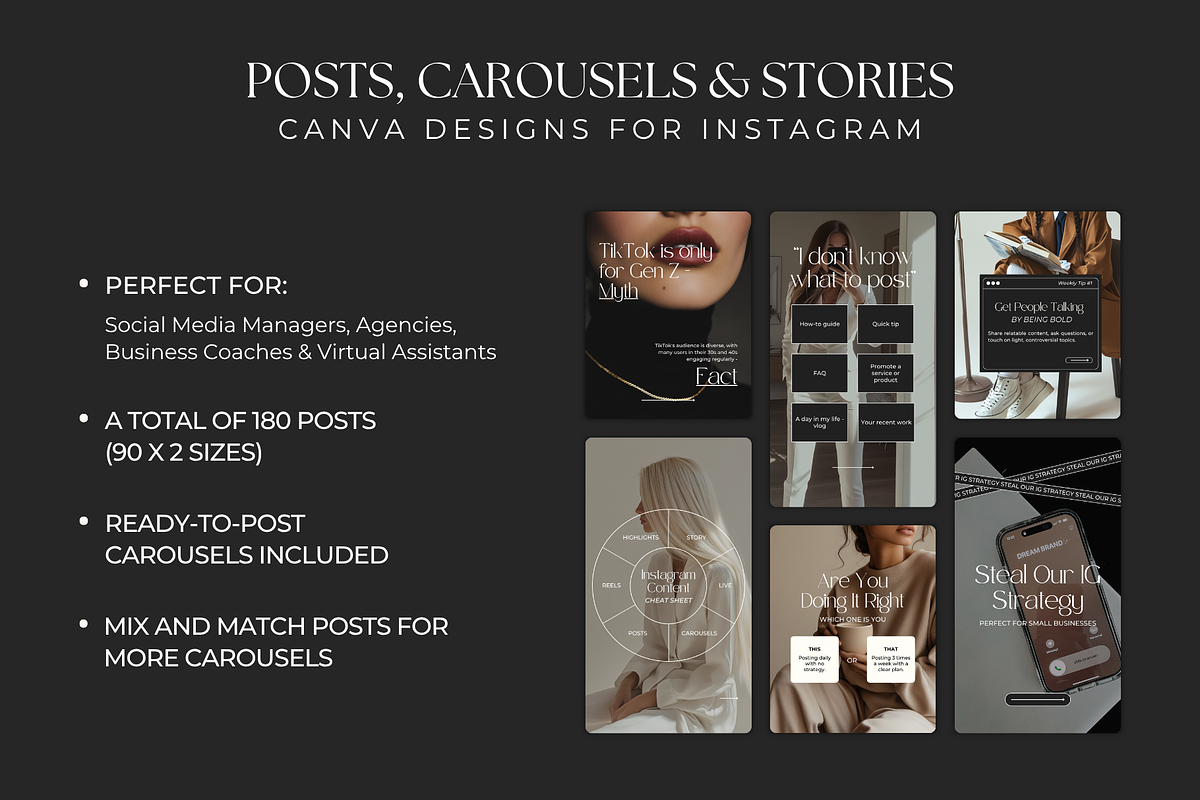 Instagram Templates for Canva preview 2