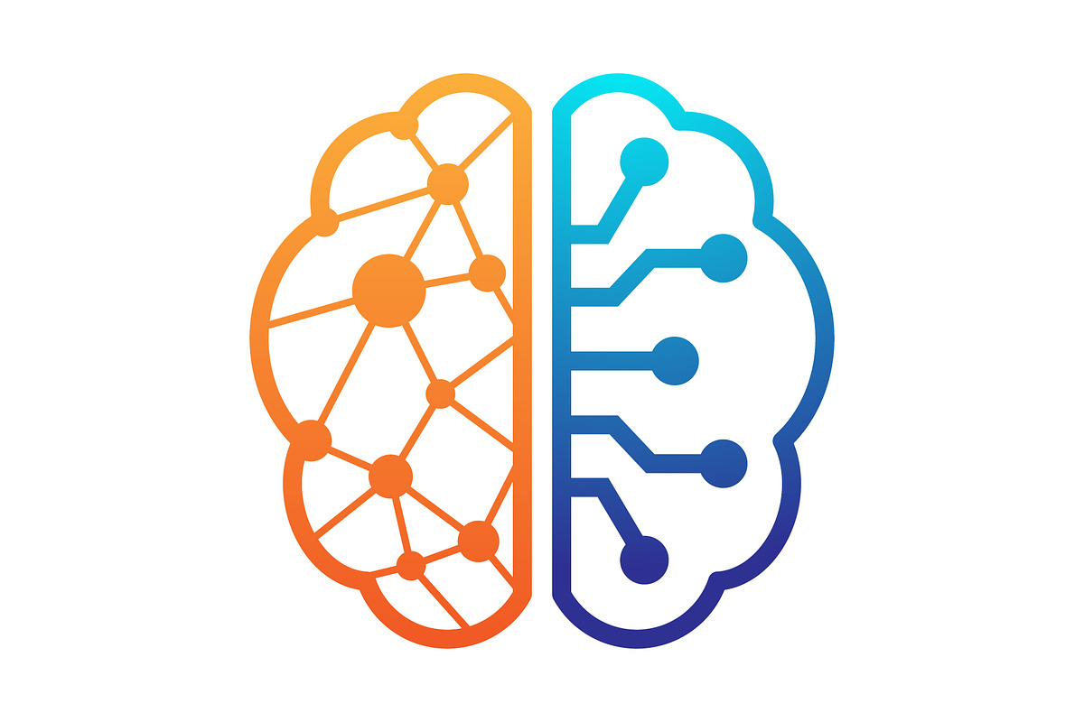 brain connection logo design, a Branding & Logo Template by Rhealea_Design