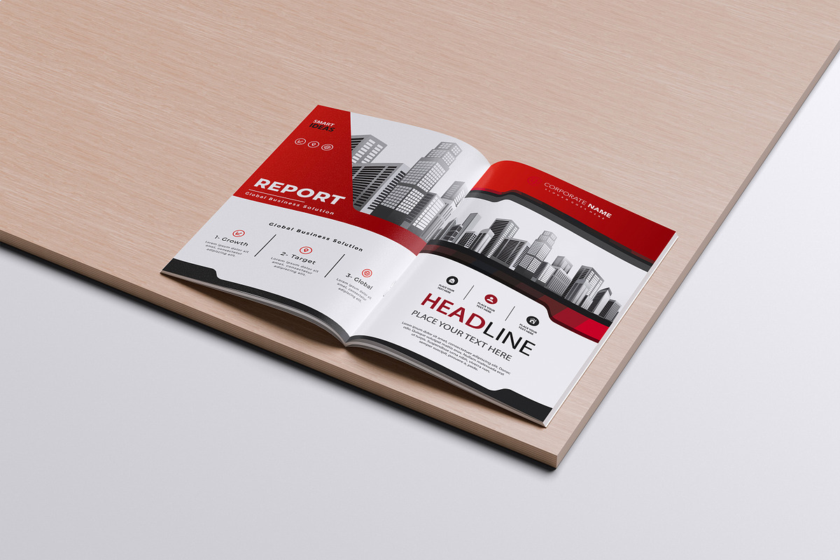 Catalog A4 Mockup, a Magazine Template by HanaSaka_Studio (Photo 4 of 5)