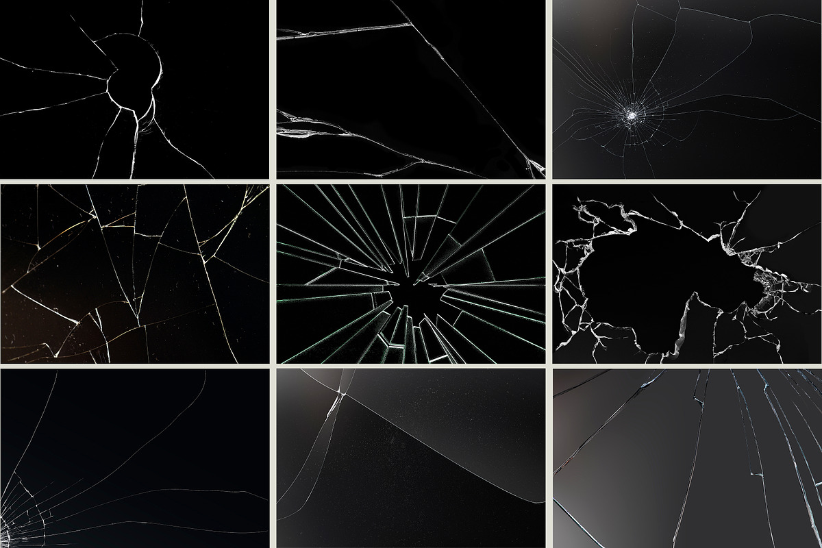 Crack Glass Overlay, a Texture Graphic by PopotLane (Photo 2 of 7)