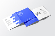 Square Booklet Mockup, a Books & Magazine Mockup by Rizky Audymas (Thumbnail 7 of 9)