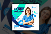Healthcare medical social media post, a Social Media Template by Tanmoy Topu (Thumbnail 8 of 11)