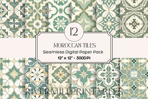 Seamless Moroccan Backgrounds
