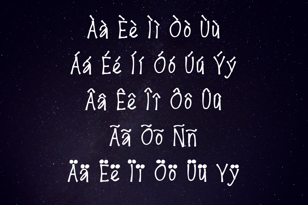 Nightstar sans serif font, a Sans Serif Font by TNE Designs (Photo 5 of 5)