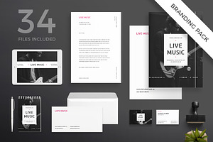 Branding Pack Live Music