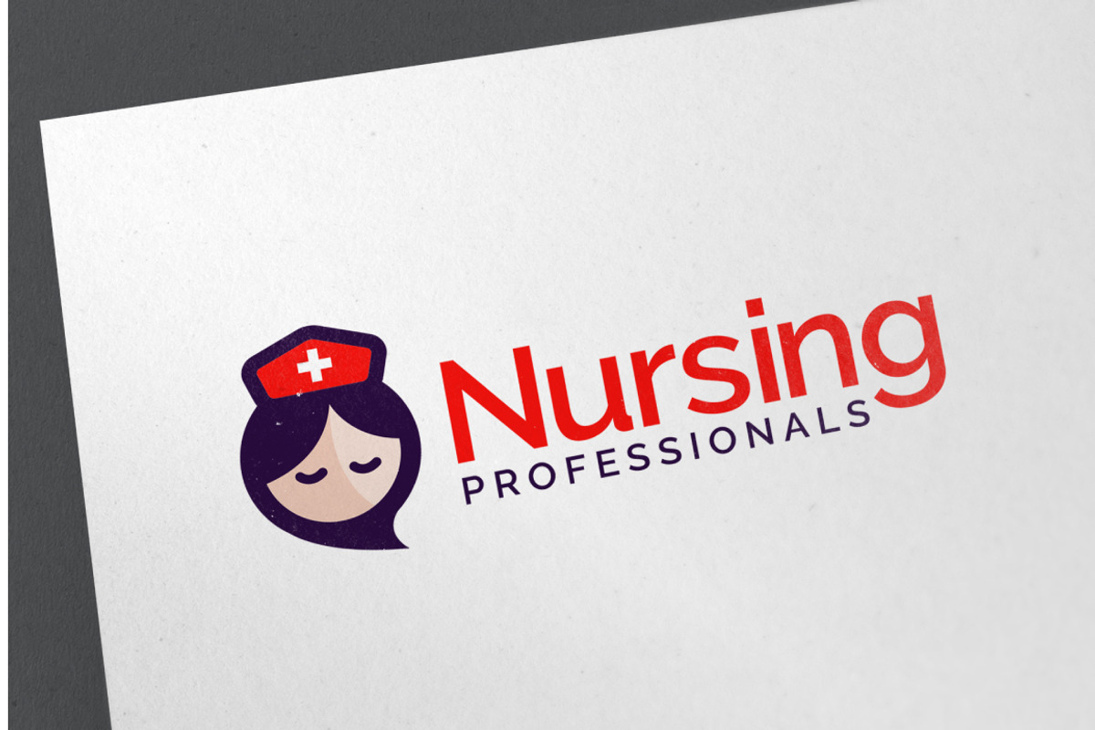 Nursing Logo Template, a Branding & Logo Template by emotions76 (Photo 1 of 3)
