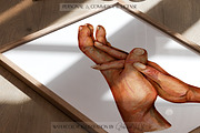 Watercolor Hands of Lovers Print, a Person Illustration by EkaterinaViArt (Thumbnail 7 of 7)