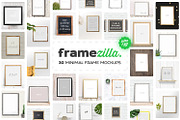 Framezilla. 30 Frame Mockups, a Mockup by Frisk Shop (Thumbnail 1 of 9)