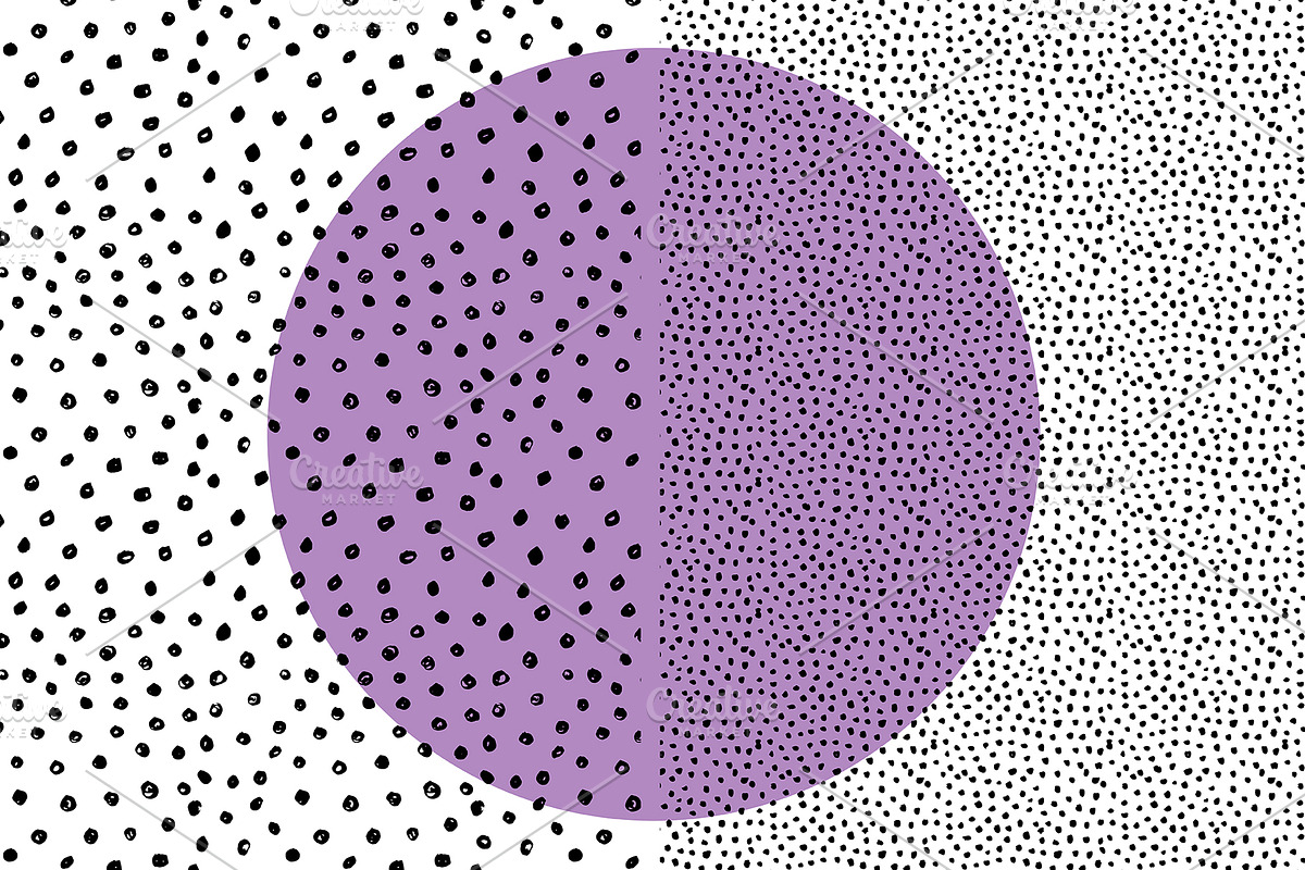 Dot Brush Patterns, a Pattern Graphic by Wildflower June (Photo 6 of 6)
