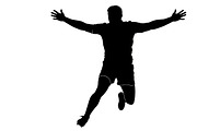 Rugby Player Silhouette Pack, an Illustration by Amazin_art (Thumbnail 22 of 31)