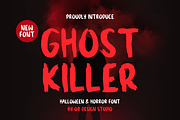 Ghost Killer, a Handwritten Font by QR Design Studio (Thumbnail 1 of 6)
