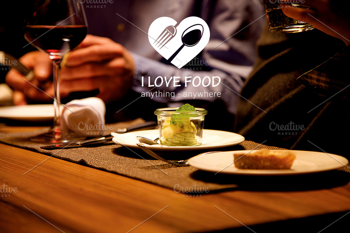 Love Food logo, a Branding & Logo Template by Chuhe86 (Photo 4 of 4)