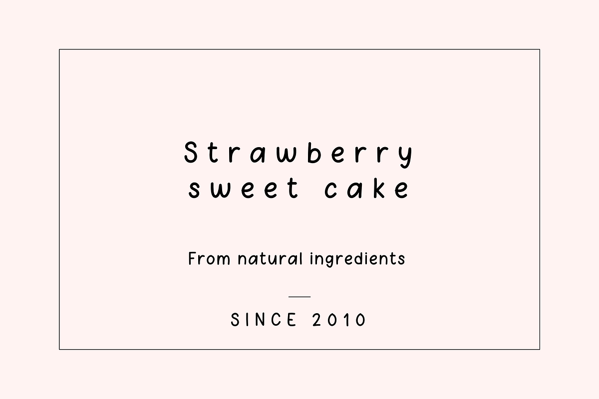 Bonbon, a Handwritten Font by Sofia Skoog (Photo 8 of 10)