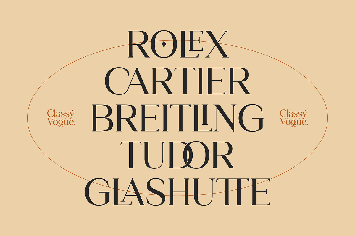 Classy Vogue - Stylish Serif, a Serif Font by Variatype (Photo 14 of 16)