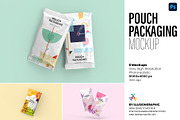 Pouch Packaging Mockup - 8 views, a Packaging Mockup by Illusiongraphic (Thumbnail 1 of 18)