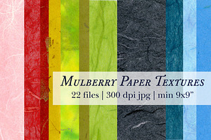Mulberry Natural Paper Texture Pack