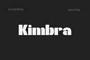 Kimbra Display font, a Sans Serif Font by maybefont (Thumbnail 1 of 7)