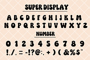 Super Display, a Slab Serif Font by Aura Typeface (Thumbnail 2 of 8)