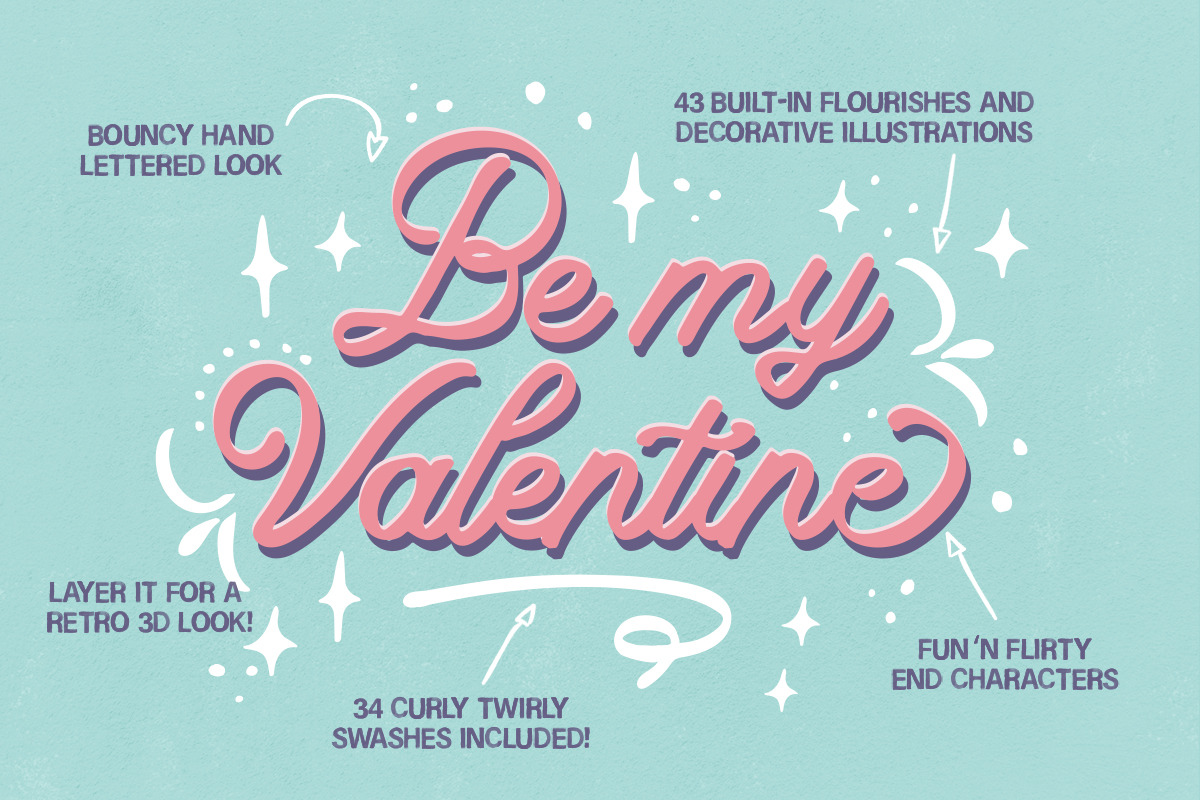 Lettering Delight (New Update!), a Script Font by ReveryWorks (Photo 2 of 16)