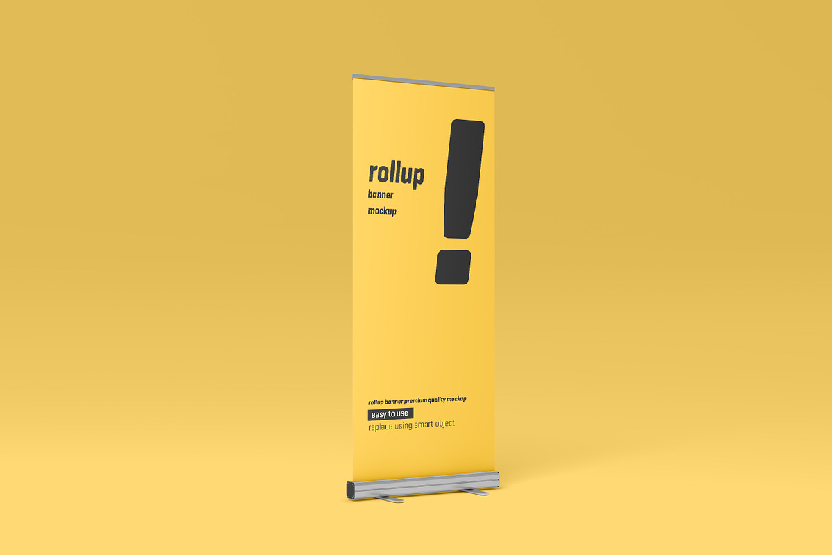 Roll Up Banner Mockup, an Advertising Mockup by Toasin Studio (Photo 10 of 23)