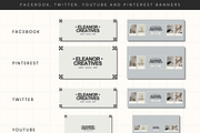 Canva Modern Branding Kit Template, a Branding & Logo Template by Branding Babe Co. (Thumbnail 6 of 9)