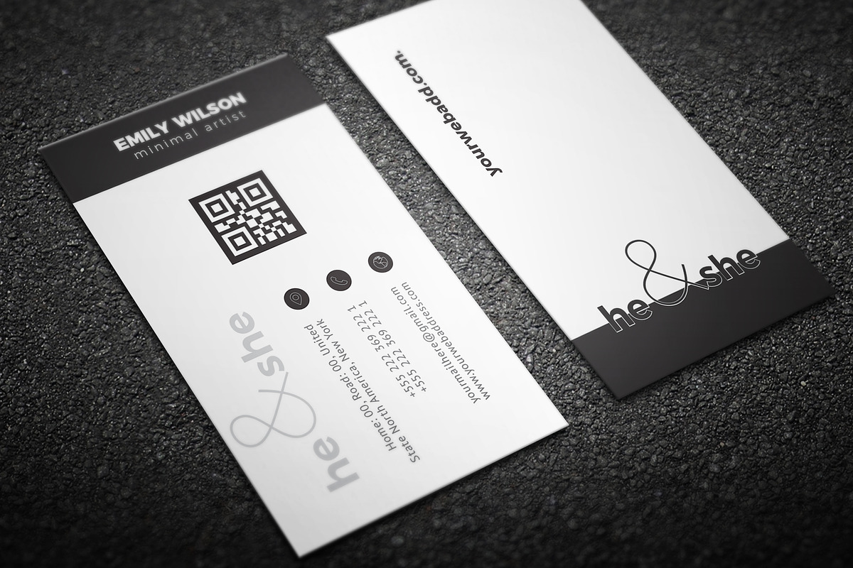 Business Card, a Business Card Template by ZAAS (Photo 3 of 5)