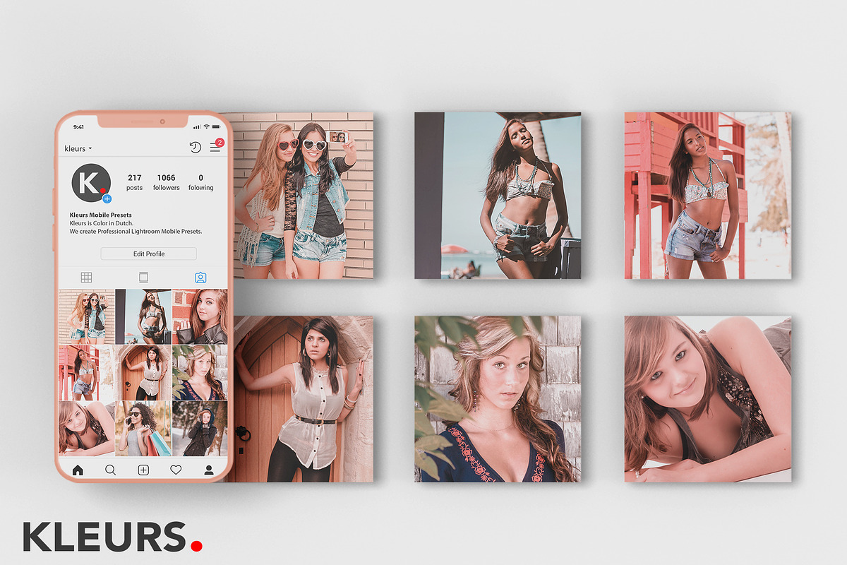 ROSE GOLD MOBILE LIGHTROOM PRESET, a Preset Add-On by Fltrr Lightroom Presets (Photo 3 of 12)