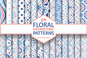 Floral Geometric Patterns