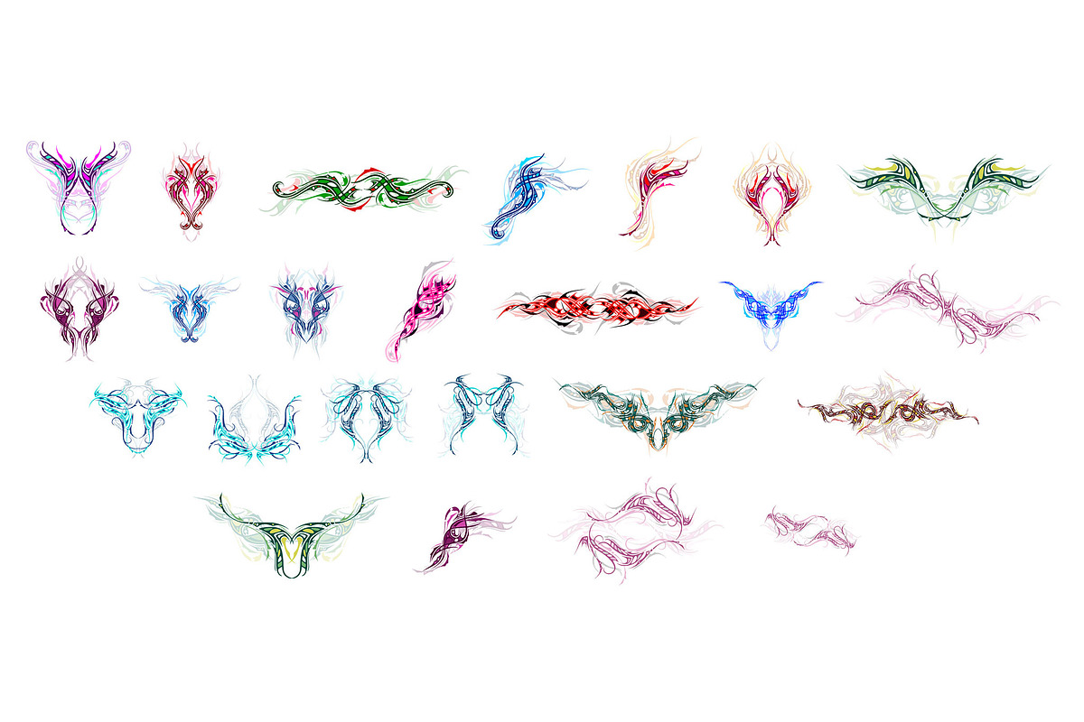 Tattoo Toolkit(Vector, PNG, Brushes), a Brush Add-On by xresch (Photo 18 of 26)
