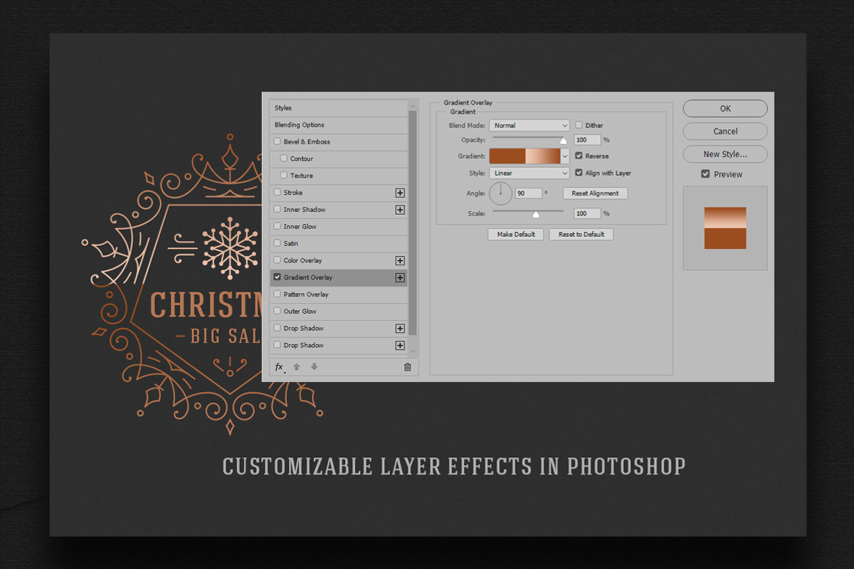 30 Christmas Sale Labels and Badges, a Branding & Logo Template by Vasya Kobelev (Photo 14 of 20)