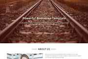 Bizness- Corporate Html Landing page, a Bootstrap Template by Pennyblack Templates (Thumbnail 5 of 7)